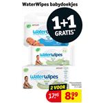 WaterWipes Babydoekjes (1+1 GRATIS)