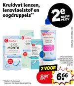 Kruidvat lenzen, lensvloeistof en oogdruppels (2e Halve Prijs)