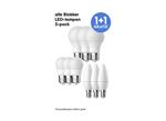 [LOKAAL] LED-lampen 3-pack (1+1 GRATIS)