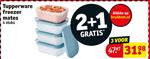 Tupperware Freezer Mates (2 +1 GRATIS)